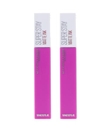 Pack of 2 Maybelline New York SuperStay Matte Ink Liquid Lipstick Creator 35 0.17 Fl Oz (Pack of 2) 0.16 pounds 2.0 Fl Oz 0.17 Fl Oz (Pack of 2) Creator 35