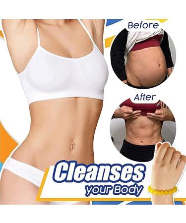 BNKK Yellow Jasper Cleansing Bracelet - Gemstone Beaded Stretch Agate Bracelet for Aromatherapy & Healing Chakras - 10CM - Buy Online on GoSupps.com