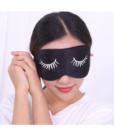 EXCEART Soft Silk Sleep Mask - Blackout Eye Cover for Travel & Sleep | Comfortable Blindfold & Eye Shade - Buy Online on GoSupps.com
