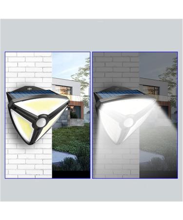 Courtyard Light Waterproof Triangle Solar Energy Light 3 Modes Outdoor Motion Sensor Led Street Terrace Courtyard Playground Lamp (Color : 150cob) (138smd) - Buy Online on GoSupps.com