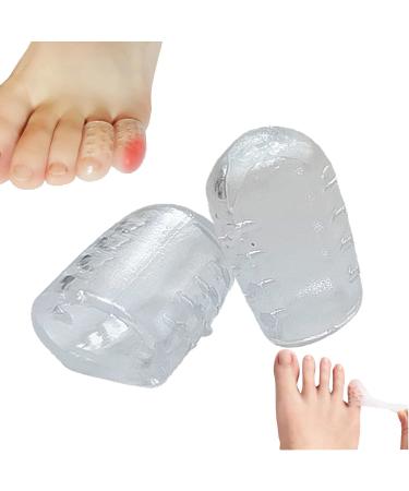 50PCS Silicone Anti-Friction Toe Protector 2023 New Silicone Breathable Toe Covers Gel Toe Protectors Gel Toe Cover Protector Toe Sleeves for Foot Pain Relief Toe Caps for Men & Women 50 Pcs
