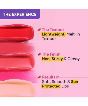 Watermelon Lip Balm with SPF 30 - Intense Moisturizer & Tinted Pink Glow - Nourish & Protect Dry Lips | Vitamin C & E | 12g - Buy Online on GoSupps.com