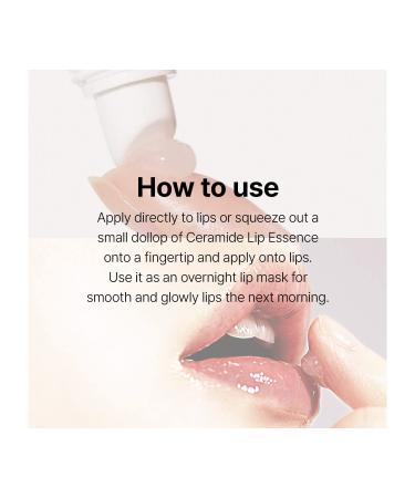 Torriden Ceramide Lip Essence 0.37 Oz - Moisturizing Lip Treatment with Organic Jojoba Seed Oil - Glowy, Dewy, Plumped Lips - Buy Online on GoSupps.com