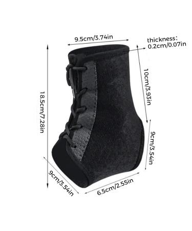 1 Pc Compression Ankle Brace - Breathable Adjustable Support Sleeve for Sprained Ankle & Achilles Tendon Relief - Buy Online on GoSupps.com