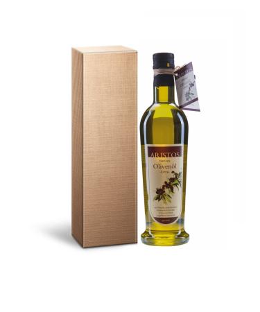 ARISTOS ARISTOS Cold Pressed Greek Olive Oil Christmas Gift Set in Vita Gift Box 500ml