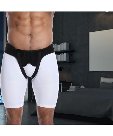 Buy ZUMMUT LICHTENBINDER | Stretch Inguinal Hernia Belt - Elastic Lycra Support Band for Post-Operation Recovery - Black L - Buy Online on GoSupps.com