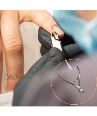 Professional Cuticle Nippers Stainless Steel Cuticle Cutters and Remover Best Nipper Scissors Nail Care Tool for Manicure and Pedicure SB001 - Buy Online on GoSupps.com