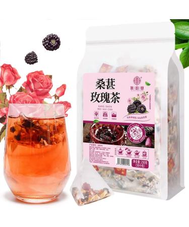 Mulberry rose tea 250g - rose mulberry tuckahoe lily flower tea -bag tea 250g