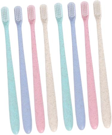 Partykindom 4 Boxes of 8 Travel Toothbrushes - Portable Dental Care Brushes for Camping & Travel - Buy Online on GoSupps.com