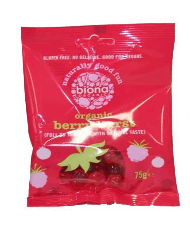 Biona Biona Organic Berry Candy 75g Pack of 3