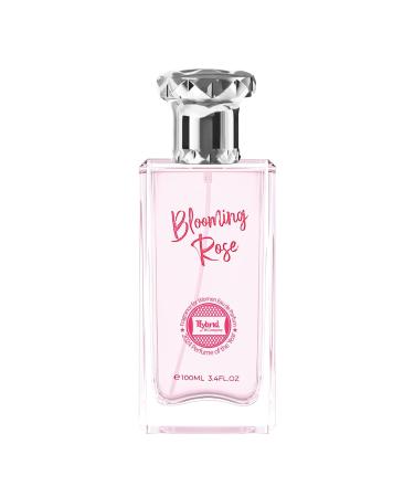 Hybrid & Company Women Blooming Rose Pour Femme Eau De Parfum Vaporisateur Natural Spray 3.4 Fl Oz - Buy Online on GoSupps.com