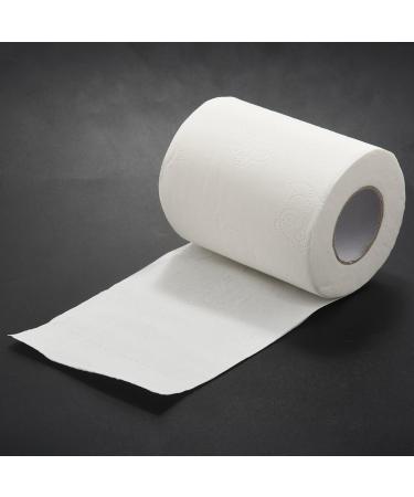 Jalzdieod 3 Layers Toilet Paper Soft White Toilet Paper Household Bathroom Household Toilet Paper Roll 10 Rolls - Buy Online on GoSupps.com