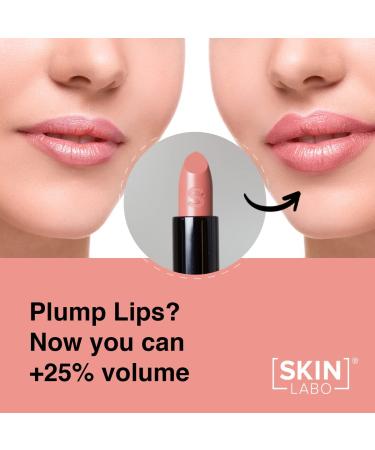 Skinlabo Volumizing Silky Nude Paradiso - High Opacity Moisturizing Lipstick for Fuller Lips (4.6 ml) | International Shipping Available - Buy Online on GoSupps.com