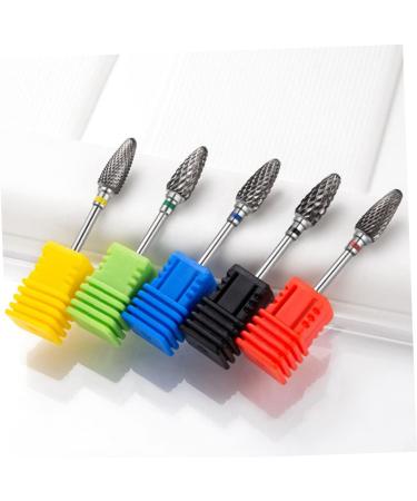 MERRYHAPY Nail Polisher Nail Sanding Drill Bits Manicure Supplies Nail Bits for Nail Drill Nail File Bits Professional Drill Nail Art Sanding Bits Creative Nail Bits Gel Tungsten Steel Alloy 7x1.3.cm As Shown 2 - Buy Online on GoSupps.com