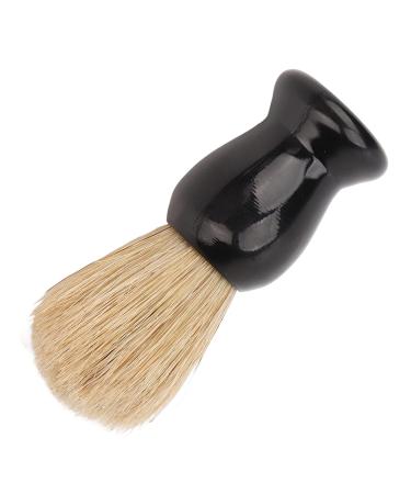 Premium Synthetic Beard Brush - Soft Bristles for Enhanced Shaving Cream Foam Curved Handle Lightweight & Portable - Ideal for Salons & Personal Use - Buy Online on GoSupps.com