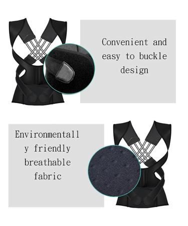 Back Braces for Posture Correction Lower Back Pain Scoliosis Posture Corrector Adjustable Comfort Invisible Belt Back Humpback Kyphosis for Unisex Easy to Use (Size : Small) (Small) favorite gift - Buy Online on GoSupps.com