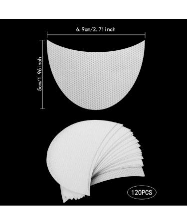 KAZIPA Eyeshadow Pads Stencils 100pcs Professional Eyeshadow Protector Patches Sticker Eyeshadow Gel Pad Patches For False Eyelash Extensions Sticker Lip Makeup(White 1.97inchx2.68inch) - Buy Online on GoSupps.com