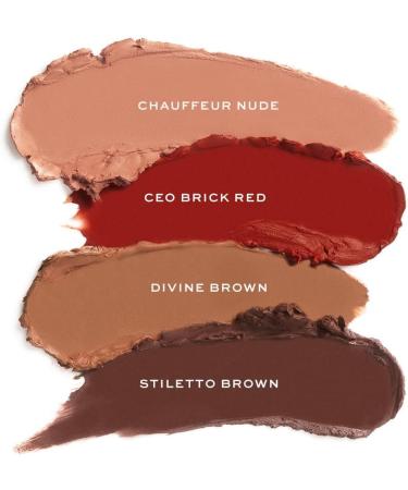 Makeup Revolution Lip Allure Chauffeur Nude Satin-Luxe Lipstick - Long-Lasting Satin Finish - Buy Online on GoSupps.com