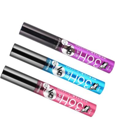 Didiseaon 3pcs Makeup Mascara Waterproof Mascara Eyelash Mascara Extension Mascara Cream Miss Brush Head Dense - Buy Online on GoSupps.com
