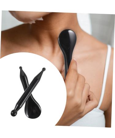 Homsfou 2-in-1 Gua Sha Body & Face Massage Tool | Acupuncture Point Stick & Beeswax Massage Device for Whole Body Relaxation | International Shipping Available - Buy Online on GoSupps.com