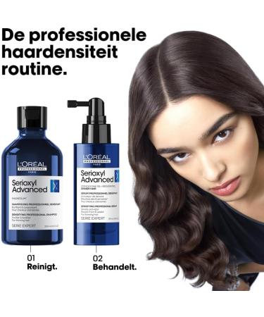 LOr al Professionnel Strengthening and Purifying Shampoo For Thinning Hair Purifies the Hair Roots of Product Residue and Stimulates Hair Growth With Magnesium Serioxyl Advanced 300ml - Buy Online on GoSupps.com