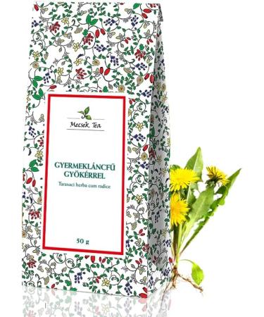 Mecsek Dandelion with Dandelion Root Herbal Tea Taraxaci Herba Cum Radice Loose Leaf Leaves 50g - Buy Online on GoSupps.com