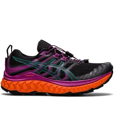 ASICS Women's Trabuco Max Running Shoes 6.5 - Black/Digital Grape - Buy Online on GoSupps.com