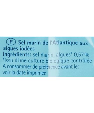 Naturata Organic Sea Salt with Algae from Spain 500 g - Buy Online on GoSupps.com