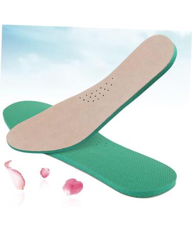 Buy 2 Pairs Breathable Pigskin Insoles - Shock Absorbing Leather Insoles for Sports & Everyday Use - Buy Online on GoSupps.com