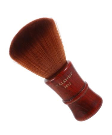 Ipetboom Salon Shaving Brush Soft Barber Neck Duster Large Neck Duster Brush Shave for Men Cleaning Brush Face Cleaner Brush For Cleaning Salon Neck Duster Mens Duster Wooden Hair