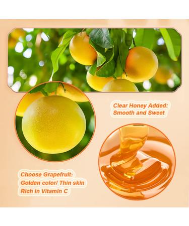Mkostlich Honey Citron Tea Yuzu Marmalade Grapefruit 500g - Hot Cold Drink, Smoothies, Spread Jam, Cocktail Fruit Herbal Tea - Buy Online on GoSupps.com