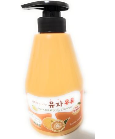 KWAILNARA YUJA MILK Body Cleanser Real Citrus Junos Extract Korean Beauty Energy Cleanser 560g - Buy Online on GoSupps.com