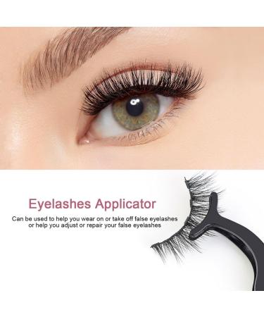 5 Pairs Boxed Magnetic Eyeliner False Eyelash Set Magnetic False Eyelash with Eyeliner with Tweezers Easy to Wear (2) - Buy Online on GoSupps.com