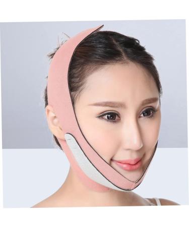 FRCOLOR 1pc chin straps chinstrap pink lifting V line slimming belt slim strap v V thin thin strap neck - Buy Online on GoSupps.com