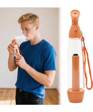 Pulv risateur facial | atomiseur pratique de brumisation pour visage hydratant vaporisateur manuel pour soins de la peau portable pour usage quotidien la maison et en plein air Orange - Buy Online on GoSupps.com