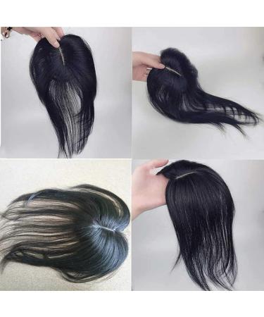 Hair Extensions Real Topper Middle Side Part Human Hair Hair Toppers for Women Real Human Hair No Bangs Crown Topper Clip in Hairpieces for Women with Thinning Hair Liummrcy  - Buy Online on GoSupps.com