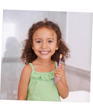 TOVINANNA 28 Pack Soft Children's Toothbrushes with Dental Floss | Toddler & Kids Oral Care Perfect for Girls - Buy Online on GoSupps.com