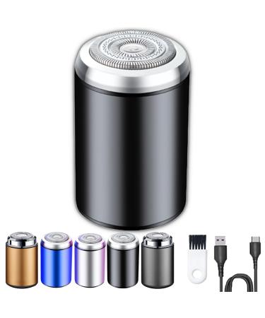Sopami Mini Electric Shaver Sopami Mini Shaver Portable Pocket Travel Shaver USB Rechargeable Waterproof Electric Razor for Home Car Trave Office (Black)