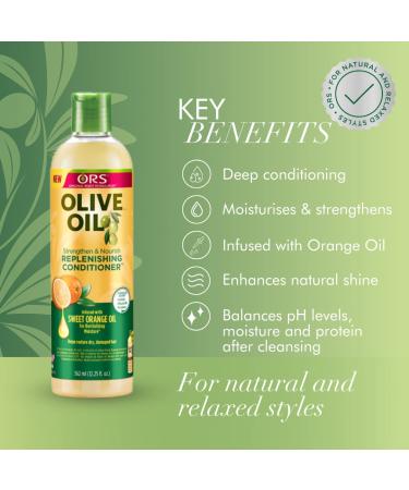 ORS Olive Oil Strengthen & Nourish Conditioner - Buy Online on GoSupps.com