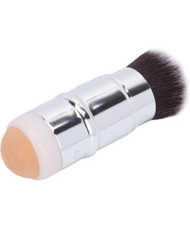 2 in 1 Face Roller Telescopic Makeup Brush Reusable Double Head Volcanic Oil Absorber Setting Powder Brush for Daily Skin Care Use(Blue) - Buy Online on GoSupps.com