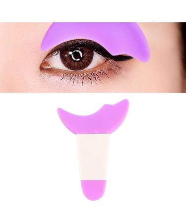  Jiawu Mascara Applicator Protector Eyelash Eyeliner Protector Long Handle Prevents Makeup Residue for Beginners (PURPLE) - Buy Online on GoSupps.com