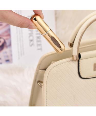 DEPOZA Mini Perfume Travel Bottle Set - 5 Refillable Portable Spray Atomizers, 5ml/0.2oz Classic Fragrances - Buy Online on GoSupps.com