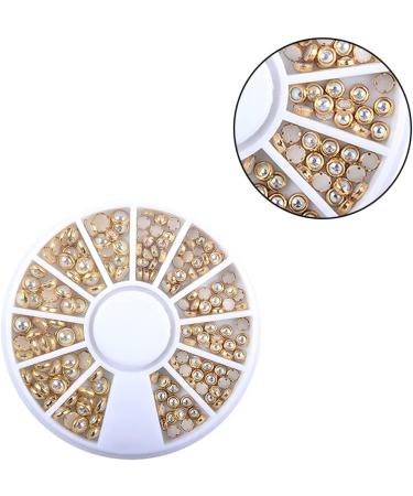 Nail Knot Pearls with Decor Jewelry Wheel Carousel 1PC Nail Ornament - Buy Online on GoSupps.com
