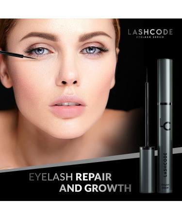 Eyelash Serum - Lashcode 5ml | Growth-Promoting Eyelash Enhancer for Longer Thicker Lashes - Buy Online on GoSupps.com