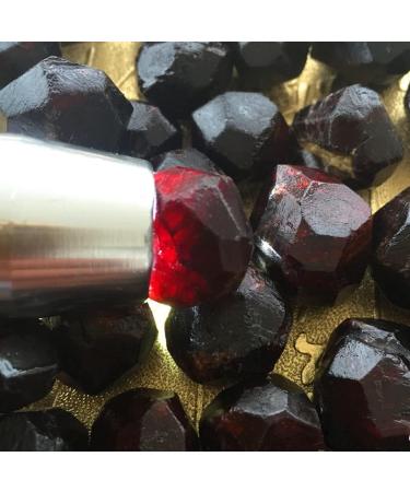 Natural Crystal Rough 1Pc Natural Red Garnet Quartz Crystal Gemstone Stone Garden Yard Home Degaussing Rough Decor New Crafts - Buy Online on GoSupps.com