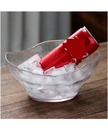 Fruit Plates Glass Fruit Plate Living Room Coffee Table Household Simple Retro Style Fruit Plate Snack Plate for Kitchen Countertop(Small) - Buy Online on GoSupps.com