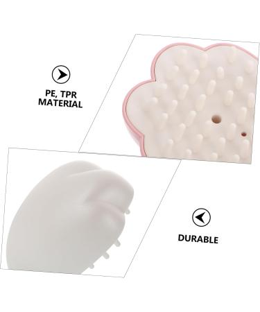 Buy HOMSFOU 2pcs Scalp Massage Comb & Hair Cleaning Brush | TPR Shampoo Brush for Deep Clean & Relaxation - Buy Online on GoSupps.com