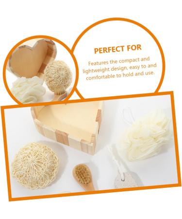 Gatuida 1 Set Body Exfoliating Tool Body Wash Sponge Body Cleaning Tool Foot File Bathing Gloves Shower Sponge Bathing Scrubber Foot Cleaning Products Pumice Stone Rope Skin Care - Buy Online on GoSupps.com