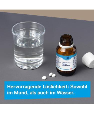 Buy DHU Sch ler-Salz No. 10 Natrium Sulfuricum D6 - Natural Mineral Salt for Internal Cleaning - Eco-Friendly 200 Tablets - International Shipping Available - Buy Online on GoSupps.com