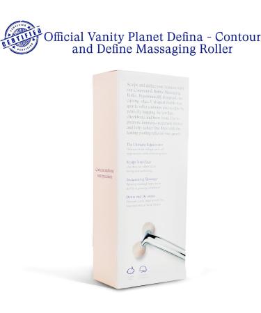 Vanity Planet Defina Contour & Define Massaging Roller | Enhance Blood Flow & Reduce Fine Lines with V-Shaped Facial Roller - Buy Online on GoSupps.com